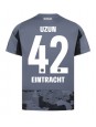 Eintracht Frankfurt Can Uzun #42 Ausweichtrikot 2025-26 Kurzarm Eintracht Frankfurt Can Uzun #42 Ausweichtrikot 2025-26 Kurzarm